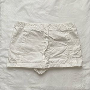 urban outfitters white skort